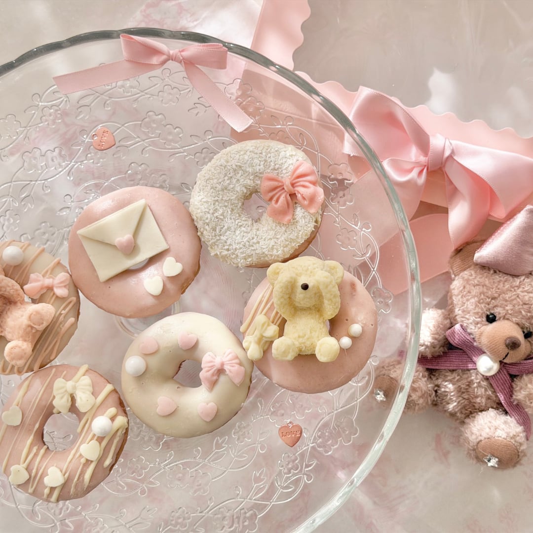 テディジンジャードーナツ6個BOX【テディジンジャーぬい付き♡】