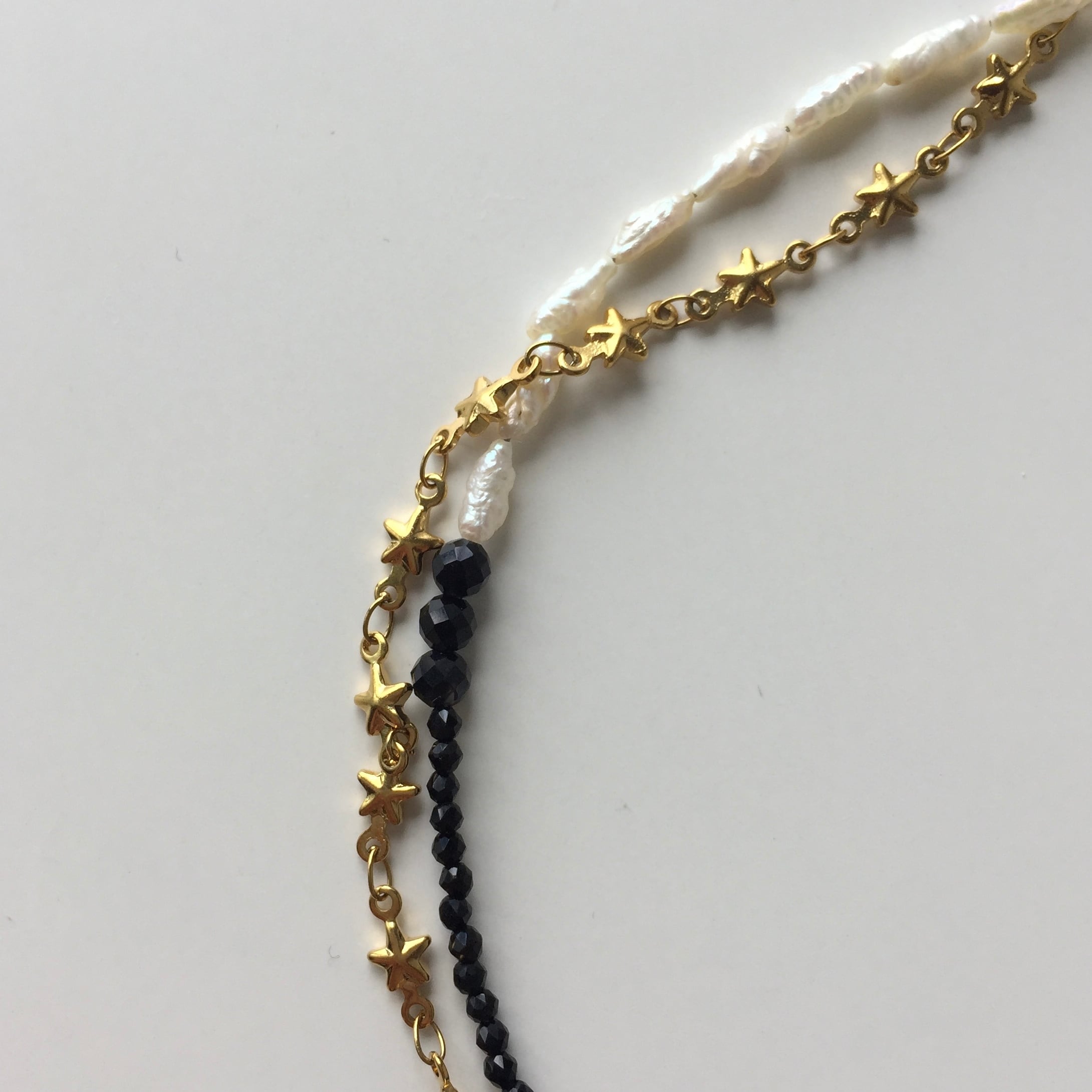 最高グレード！ブラックリビアングラス ブレスレット4.8mm