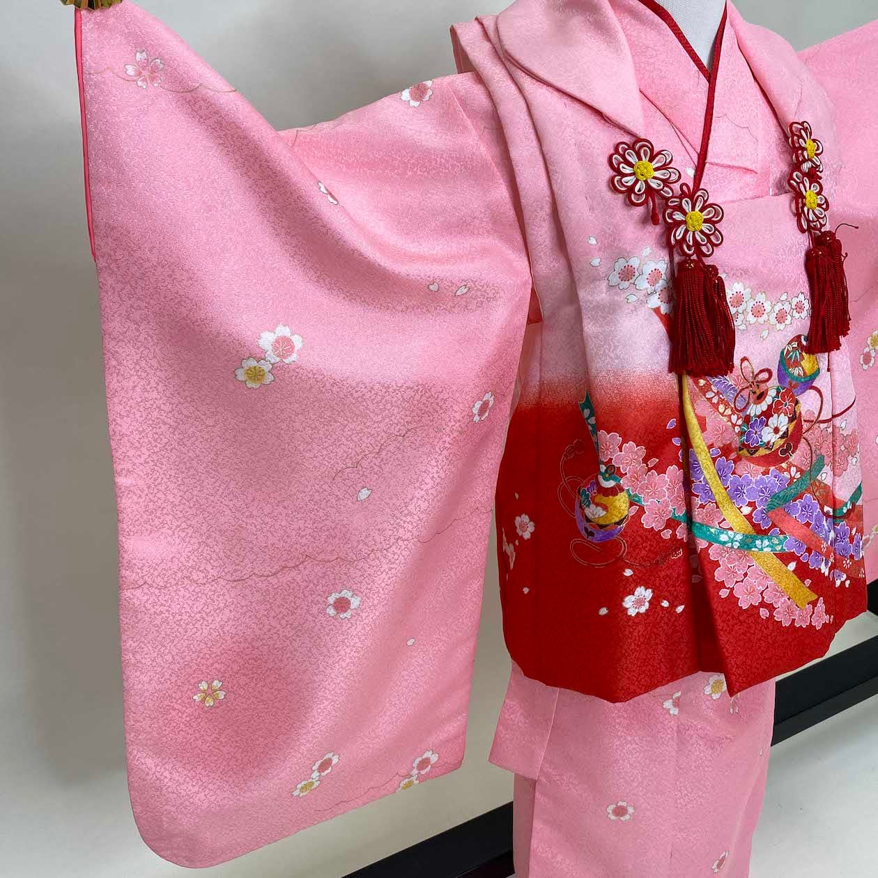 男の子用 絣 ハンドメイド 2〜3才 和服