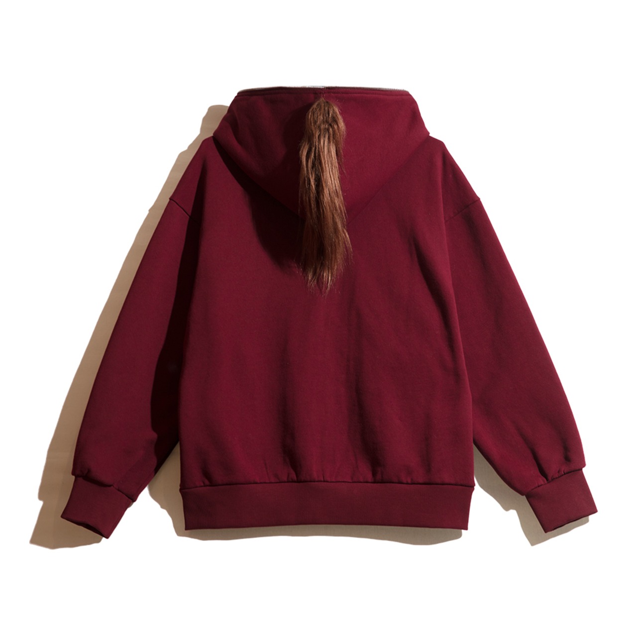 【HIPANDA 】3701ユニセックス ジップアップ フーディー スウェット 馬