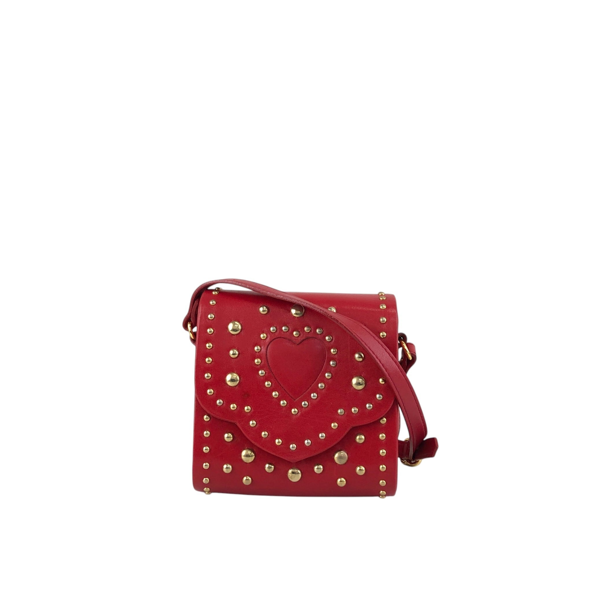 Yves Saint Laurent イヴ・サンローラン ショルダーバッグ レッド