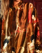 Portrait of a Lady Silk shirt 【G1090】
