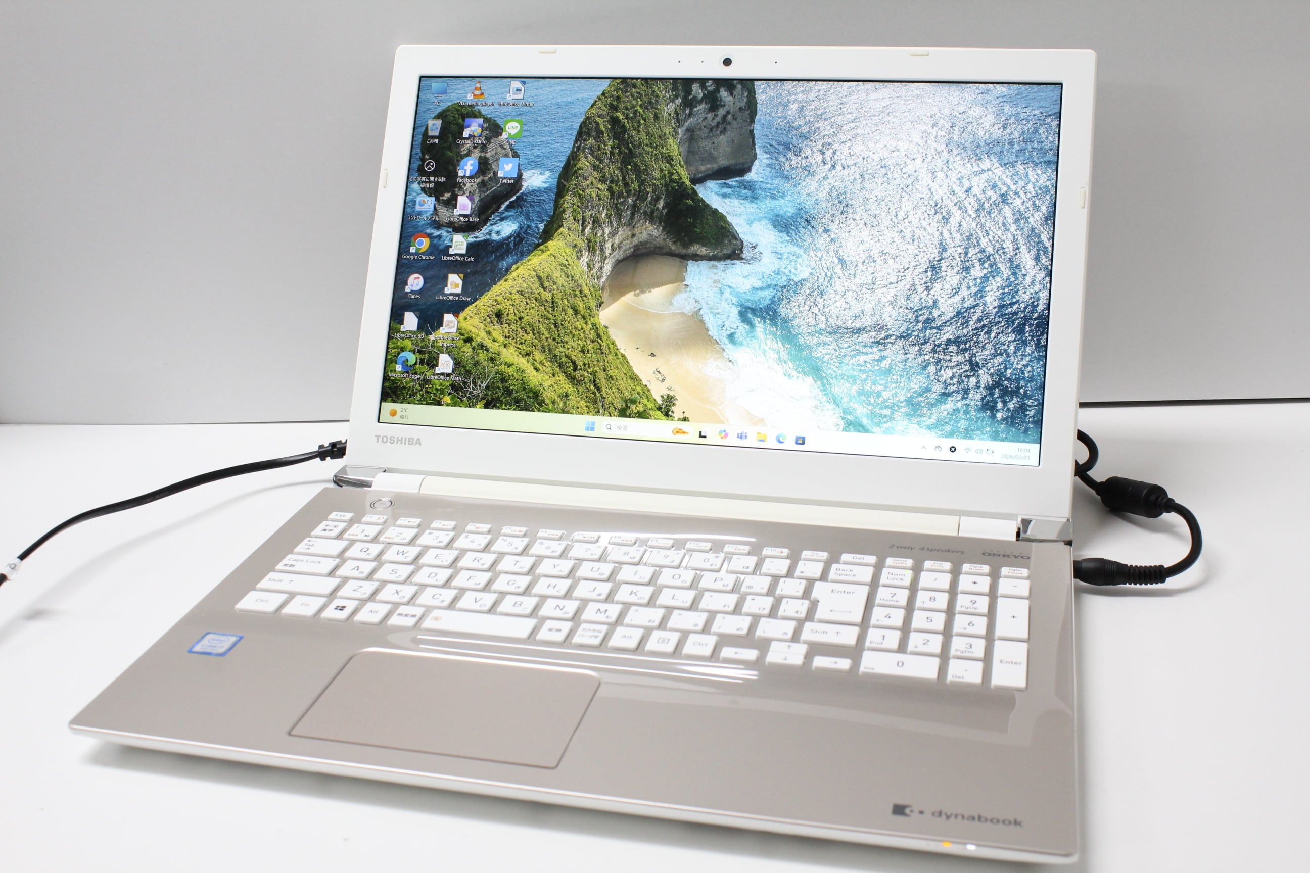 【中古ノートPC】東芝〈dynabook T55/76MR〉Intel Core i7/SSD512GB/メモリ8GB ⑤ 中古ノートPC】東芝〈dynabook T55/76MR〉Intel Core i7/SSD512GB