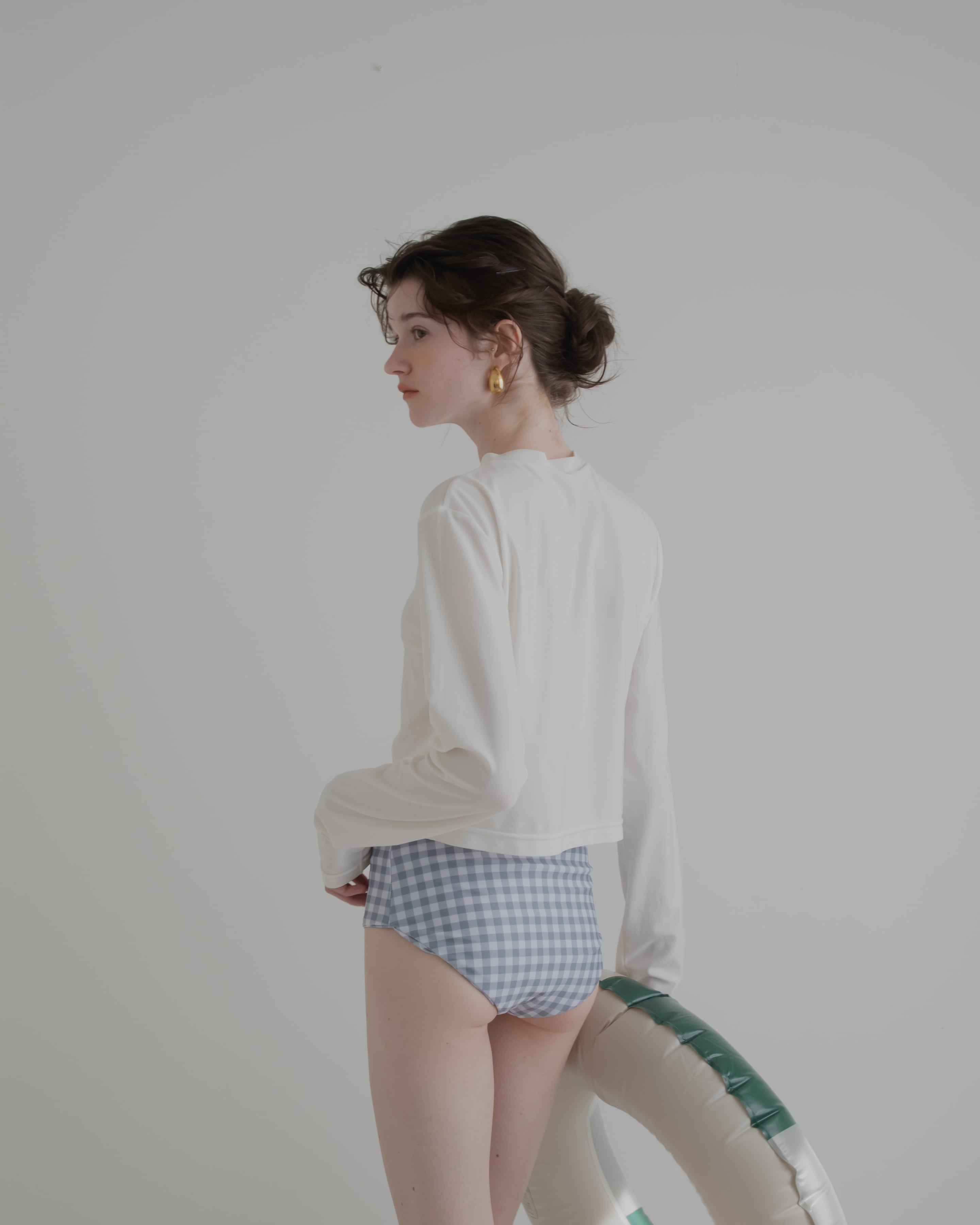 UV cardigan（ホワイト、ミントグリーン）【在庫調整】3〜5日営業日 | pois