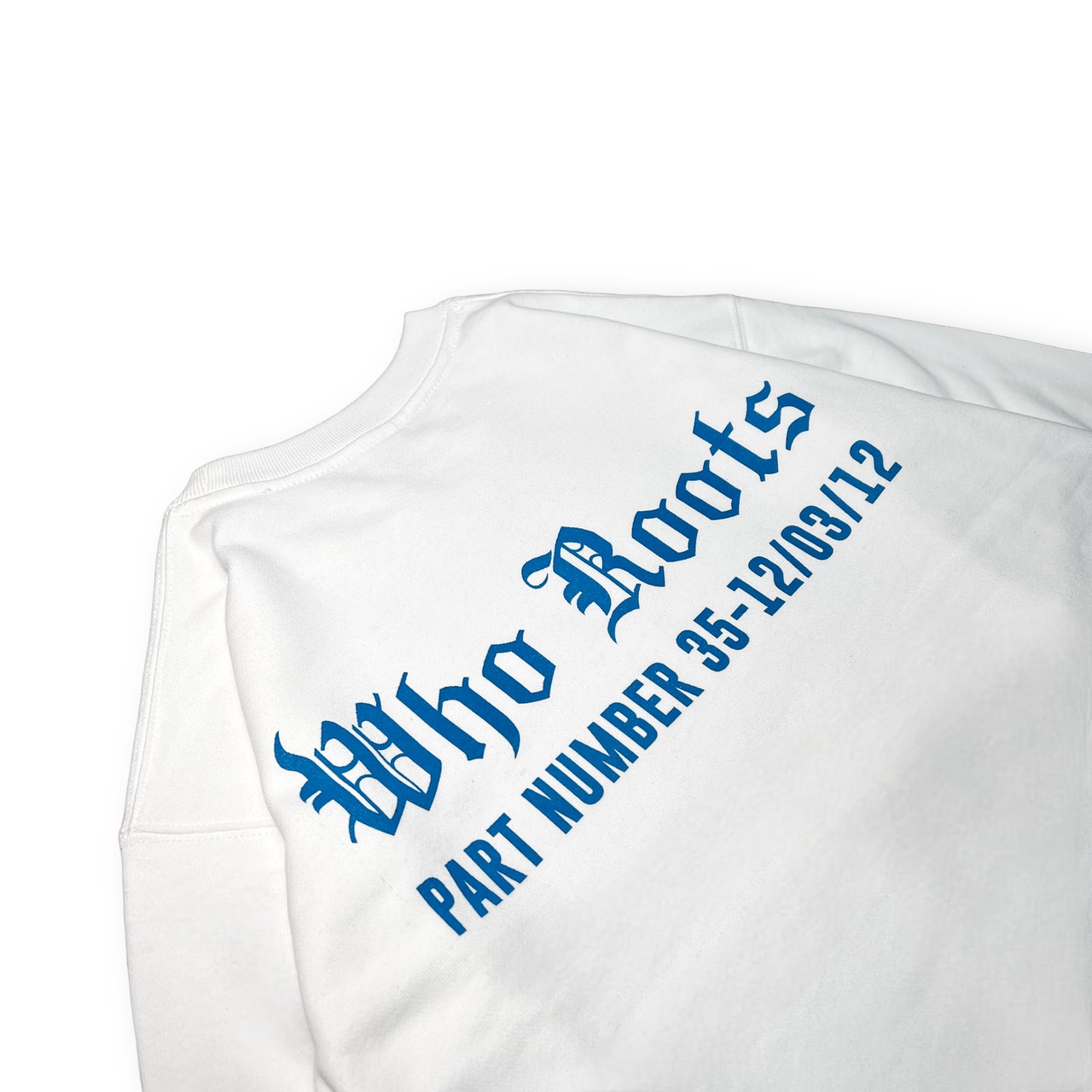 "WHO ROOTS"SWEAT 12oz