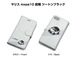 ボディ25色設定　手帳型iPhoneケース トヨタ ヤリス mxpa10 前期 ツートンブラック