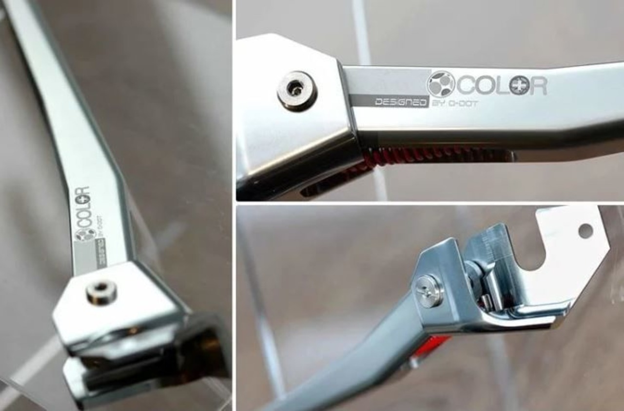 ColorPlus 20inch キックスタンド for new birdy (Black/Silver)