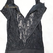 社交ダンス 衣装 ブラウス トップス 黒 レース メンズ 男性 長袖 ダンス パーティ 発表会 デモ 競技 パーティ衣装 ラテン ジャズ ブラック系 スタイリッシュ エレガント フォーマル おしゃれ ダンスウエア