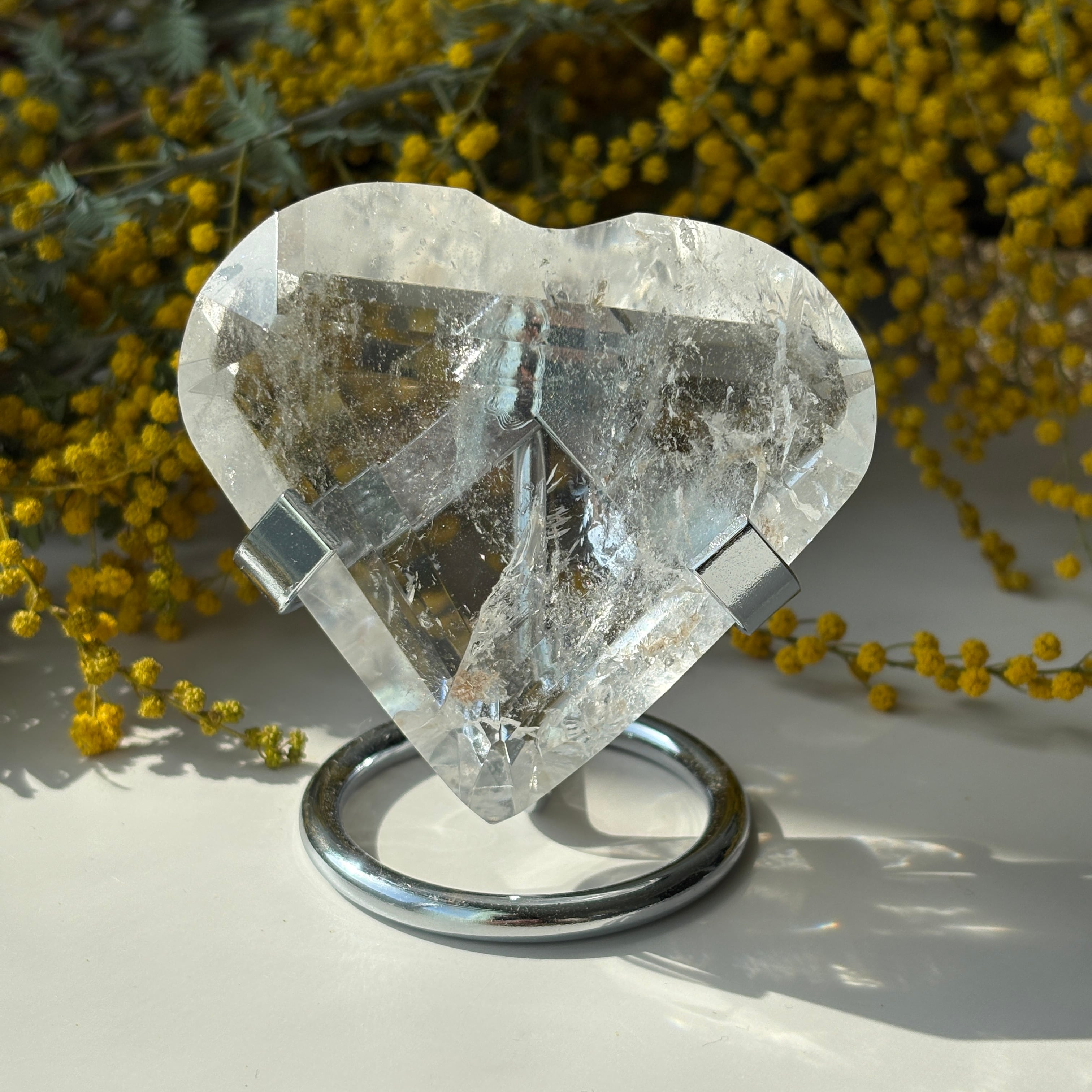 トカンティンス州産 レムリアンシードクリスタル 水晶 ハート ⑤