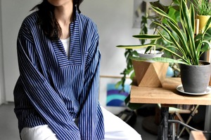 90‘s- -old- "german fisherman shirt" "stripe pattern"