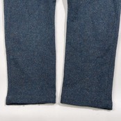 TROVE トローヴ ツイード ウール テーパード パンツ サイズ 1 /日本製/ネイビー系