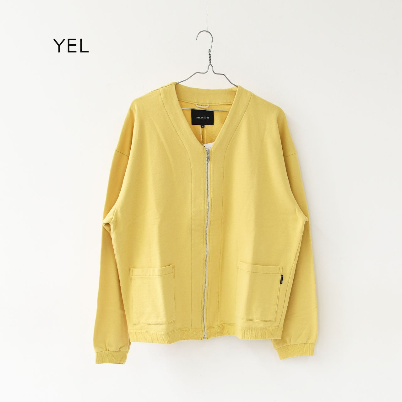 DELICIOUS [デリシャス] Urban Zip Cardigan [DC8116] アーバンジップ