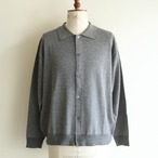 STILL BY HAND【 mens 】melange knit polo cardigan