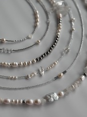 stainless beads necklace［BZ07］