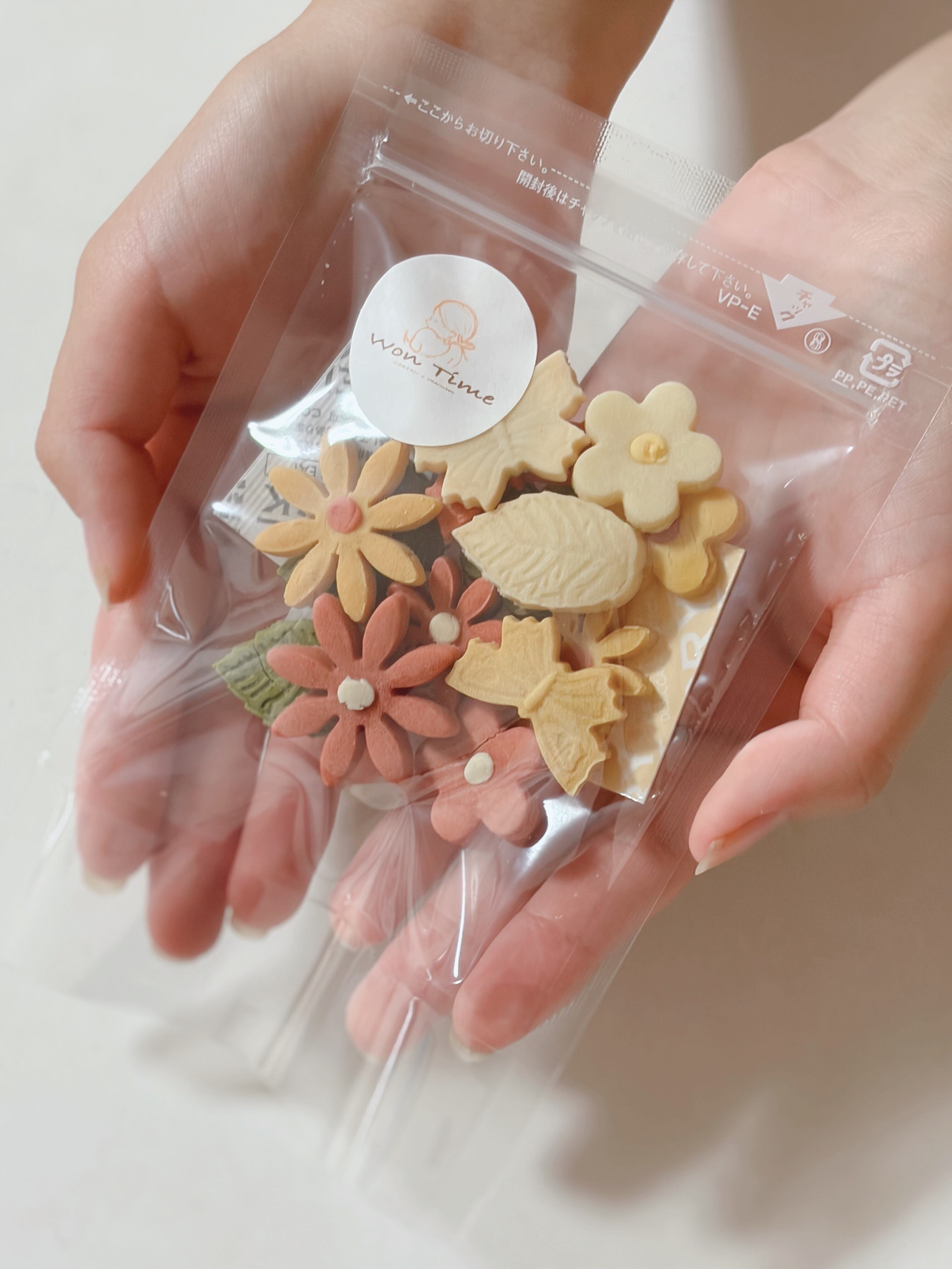 【Won Time】米粉の肉球クッキー 25g