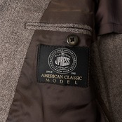 J.PRESS ジェイプレス ウール 3B テーラードジャケット 94-80-175/ブラウン/American Classical Model
