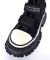サイドペイントベルトスニーカー (BLACK) CQ-47520