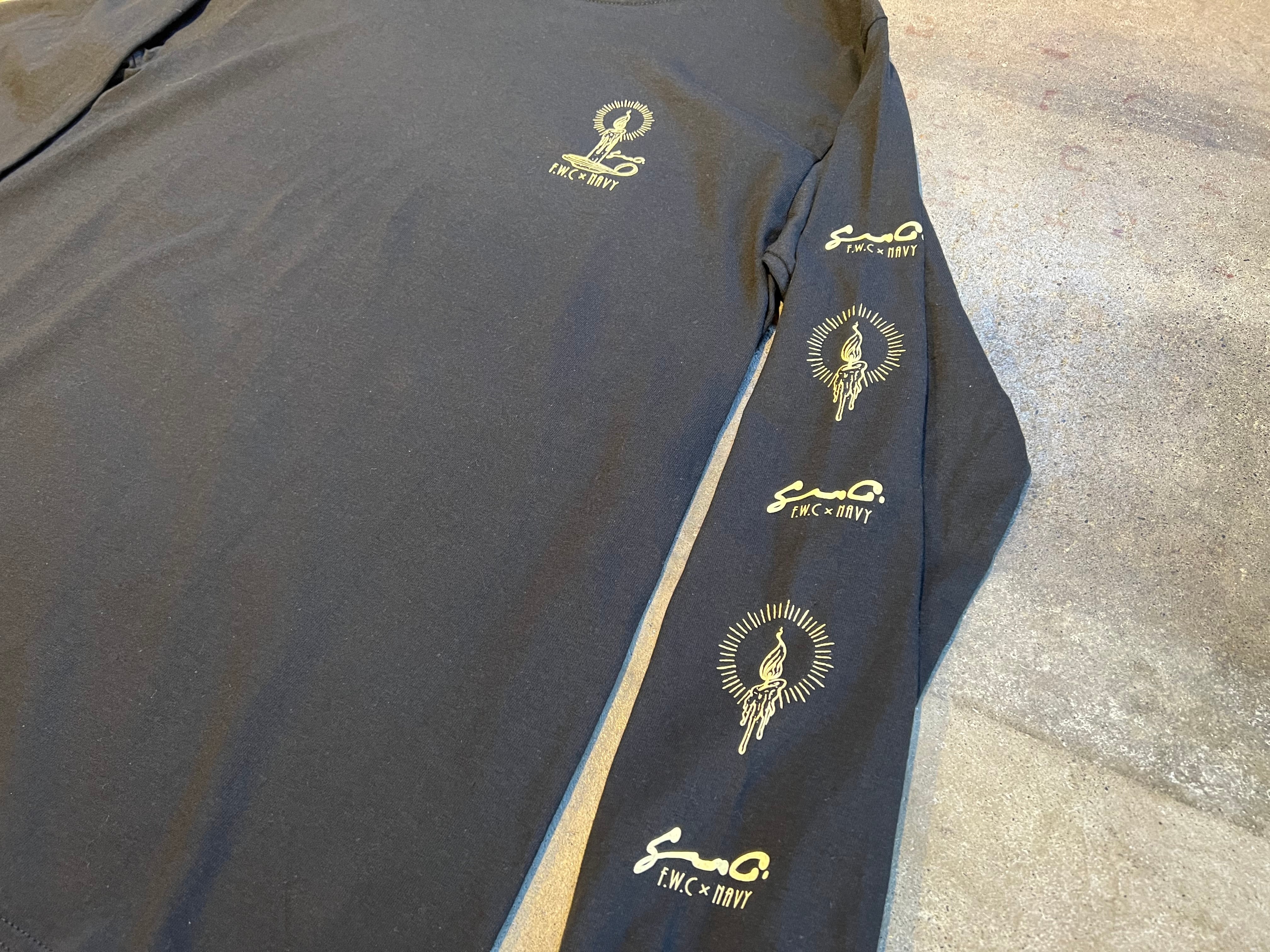 FINAL WEAPON COMPANY × NAVY F.T ［THEATER］Long Tee | navy
