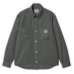 Carhartt MELVILLE SHIRT JAC - Thyme garment dyed メルビルシャツジャケット M