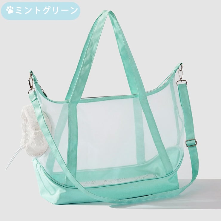 ネコちゃん用☆軽量メッシュバッグ】キャリーバッグ ペットキャリー