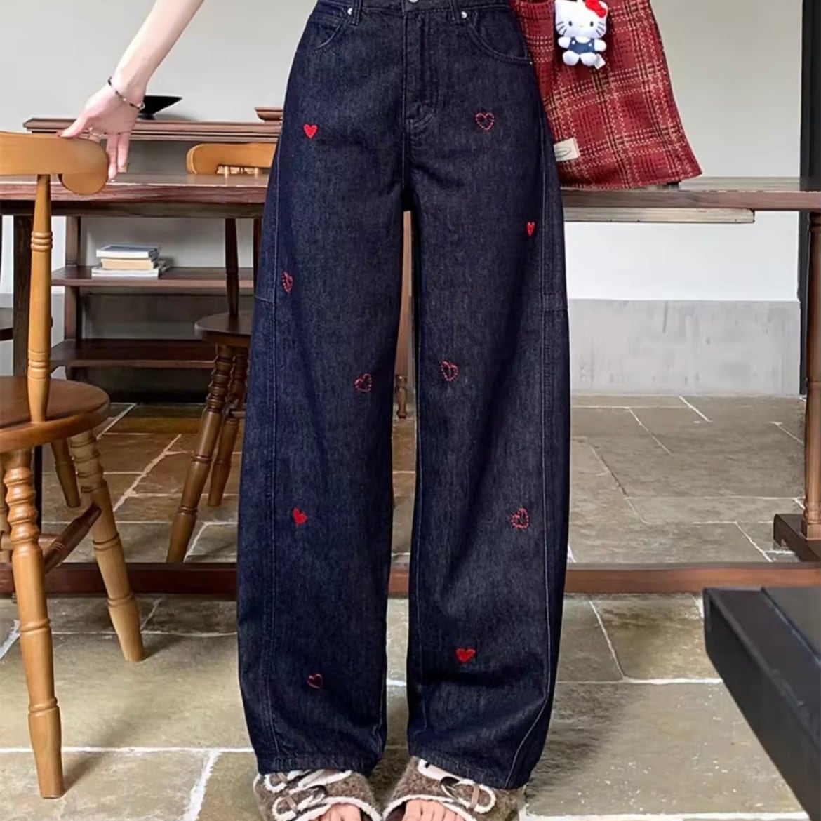 スウィートハートワイドデニム