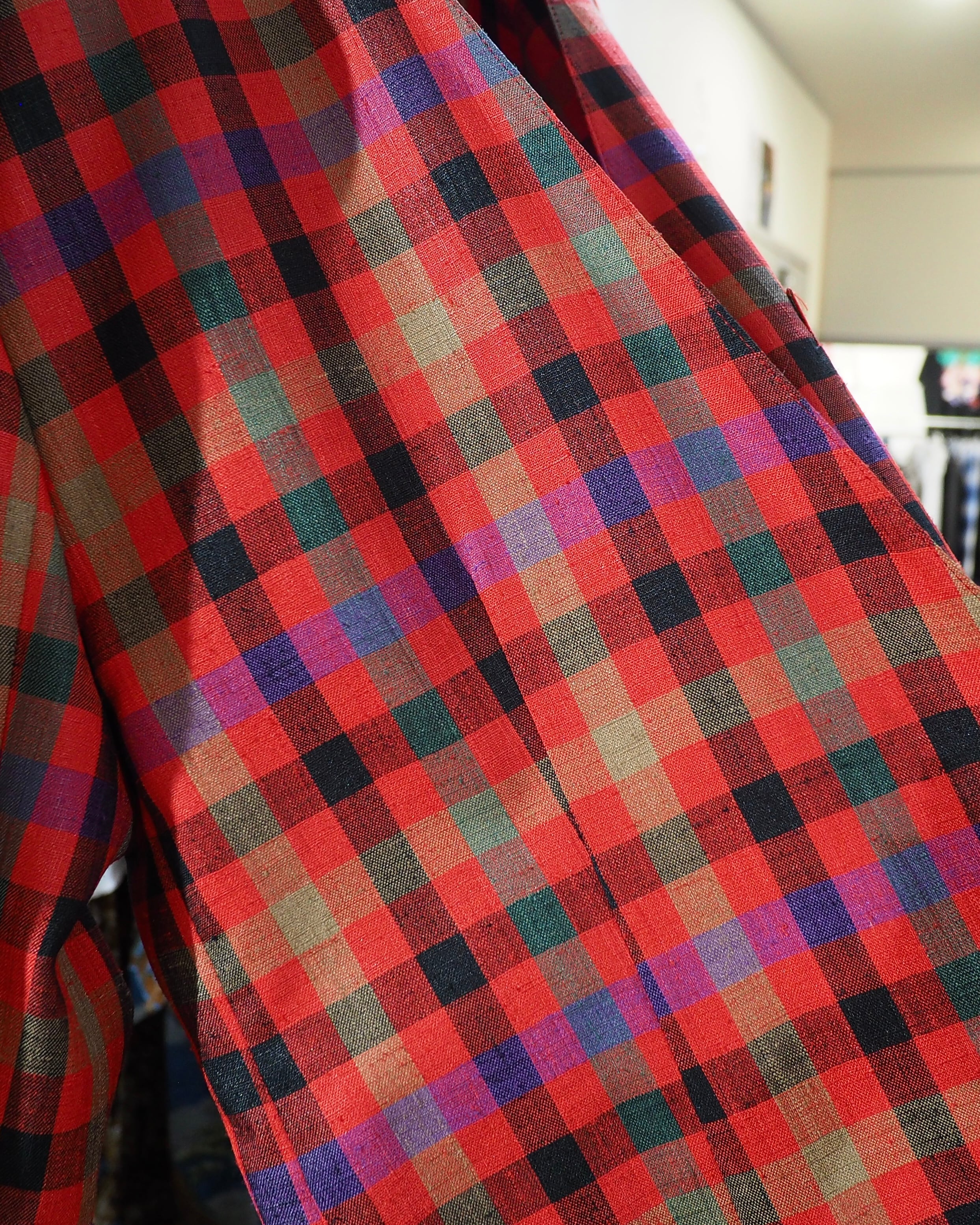 1980s " atelier SAISON " vintage No collar Easy jacket