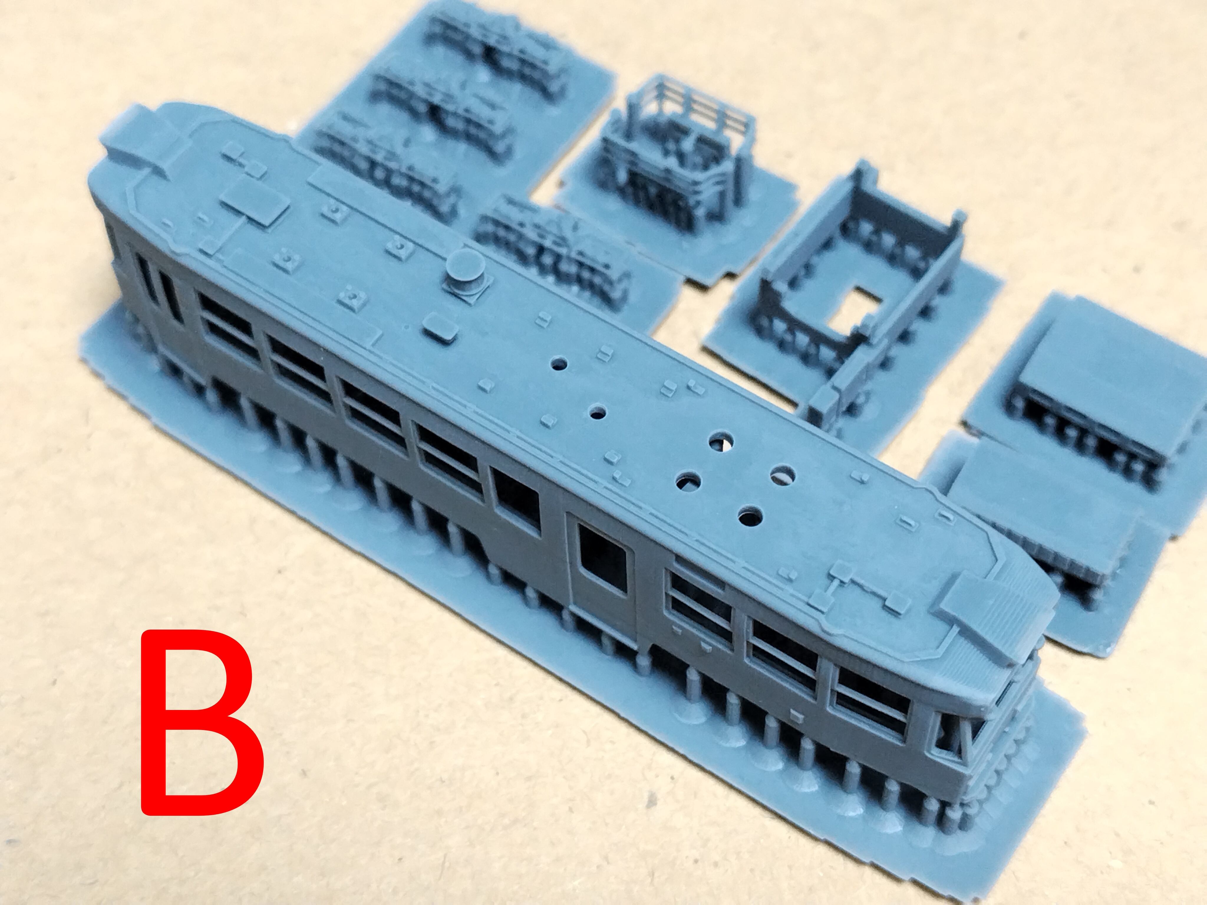 Nゲージ 組み立てキット 北の路面電車A/B | 北月重工
