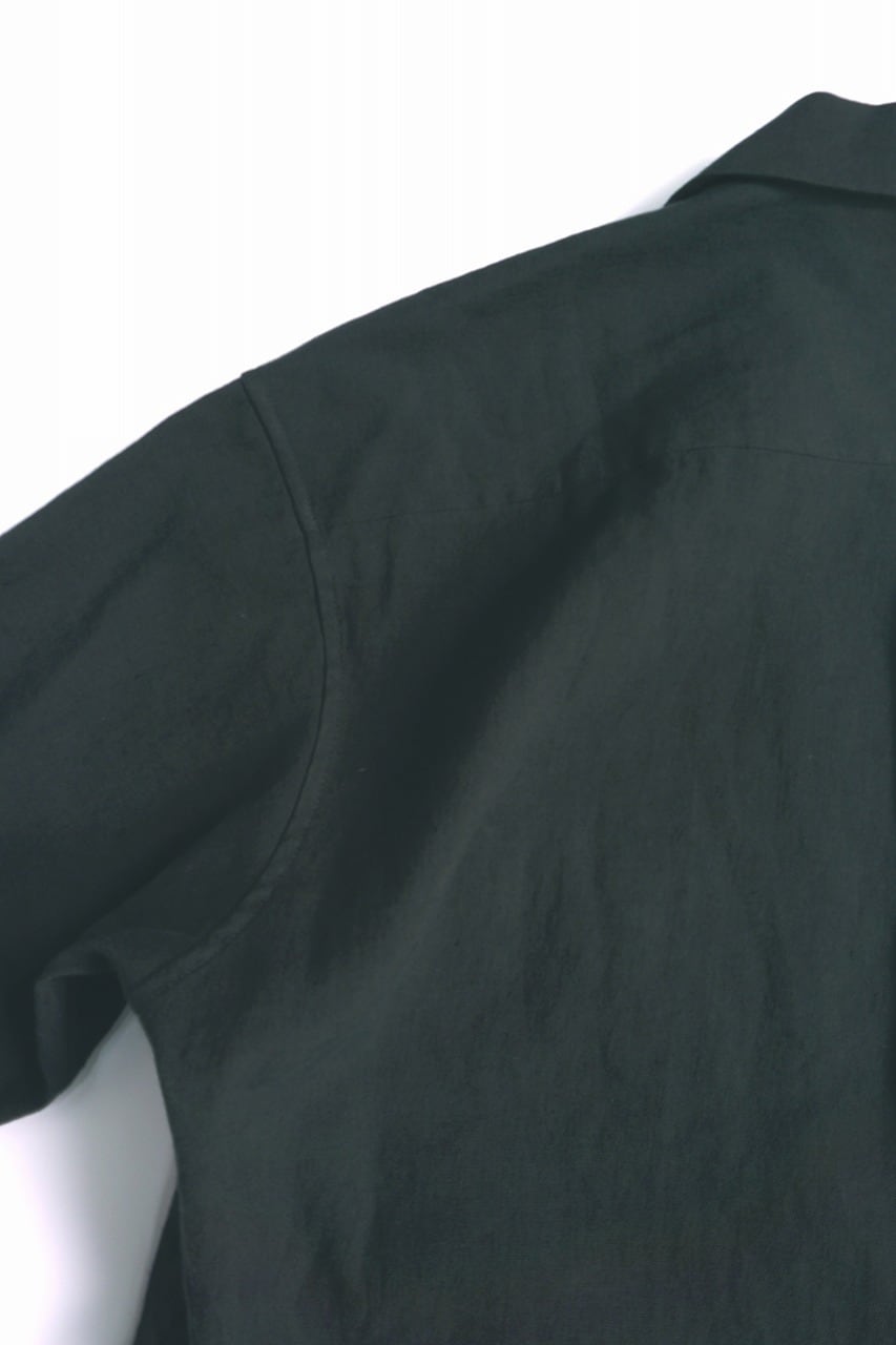 Li. Co. Poplin Open Collar Shirt