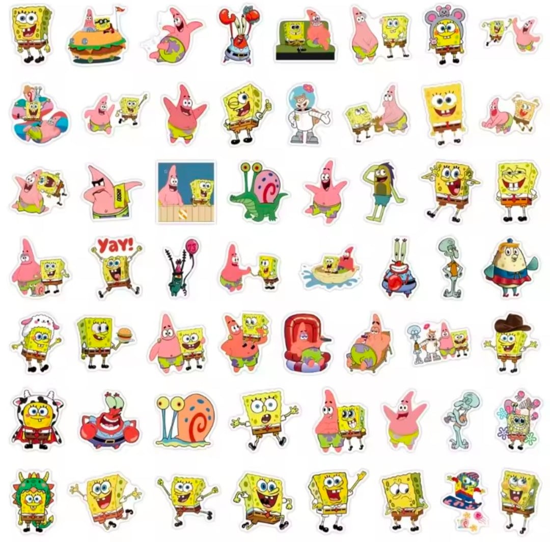 スポンジボブ フィギュア ステッカー まとめ売り 【公式通販】
