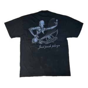 13525 空山基 プリントTシャツ ブラック Ｌ