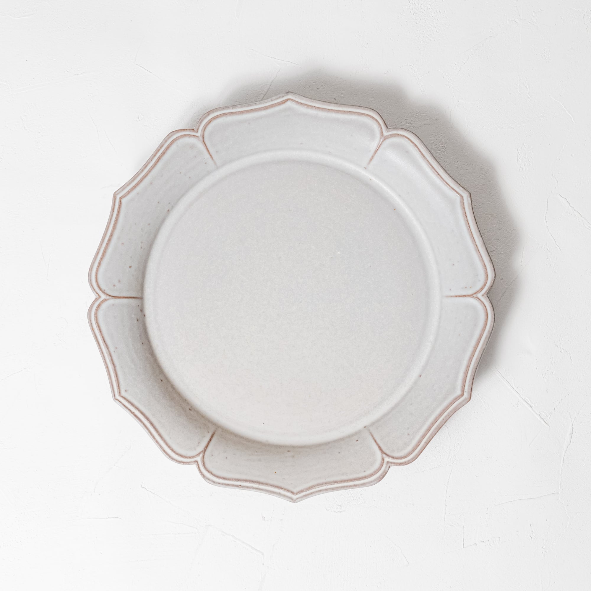 内山太朗 オーバルプレート グレー 未使用 内山太朗さん 花リム