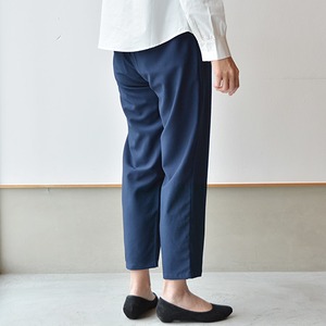 SWARM(スワーム)ポリレーヨンテーパードイージーパンツ(NS-56050)ネイビー F