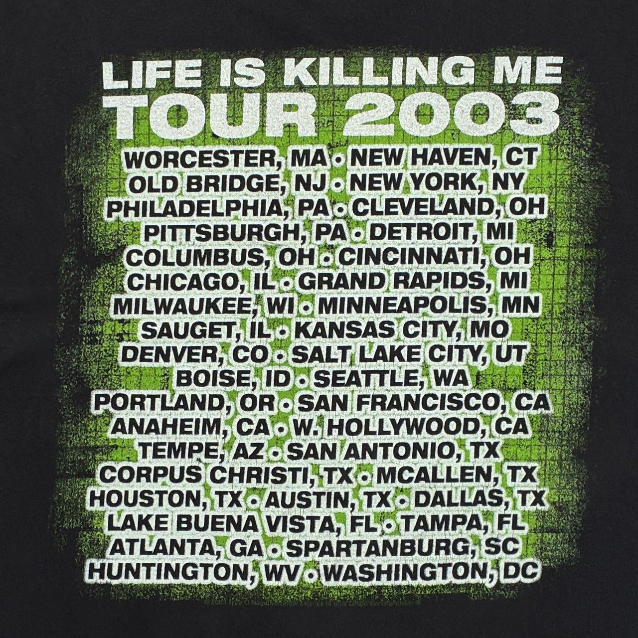 TYPE O NEGATIVE 'LIFE IS KILLING ME 00s' M&O XL 116