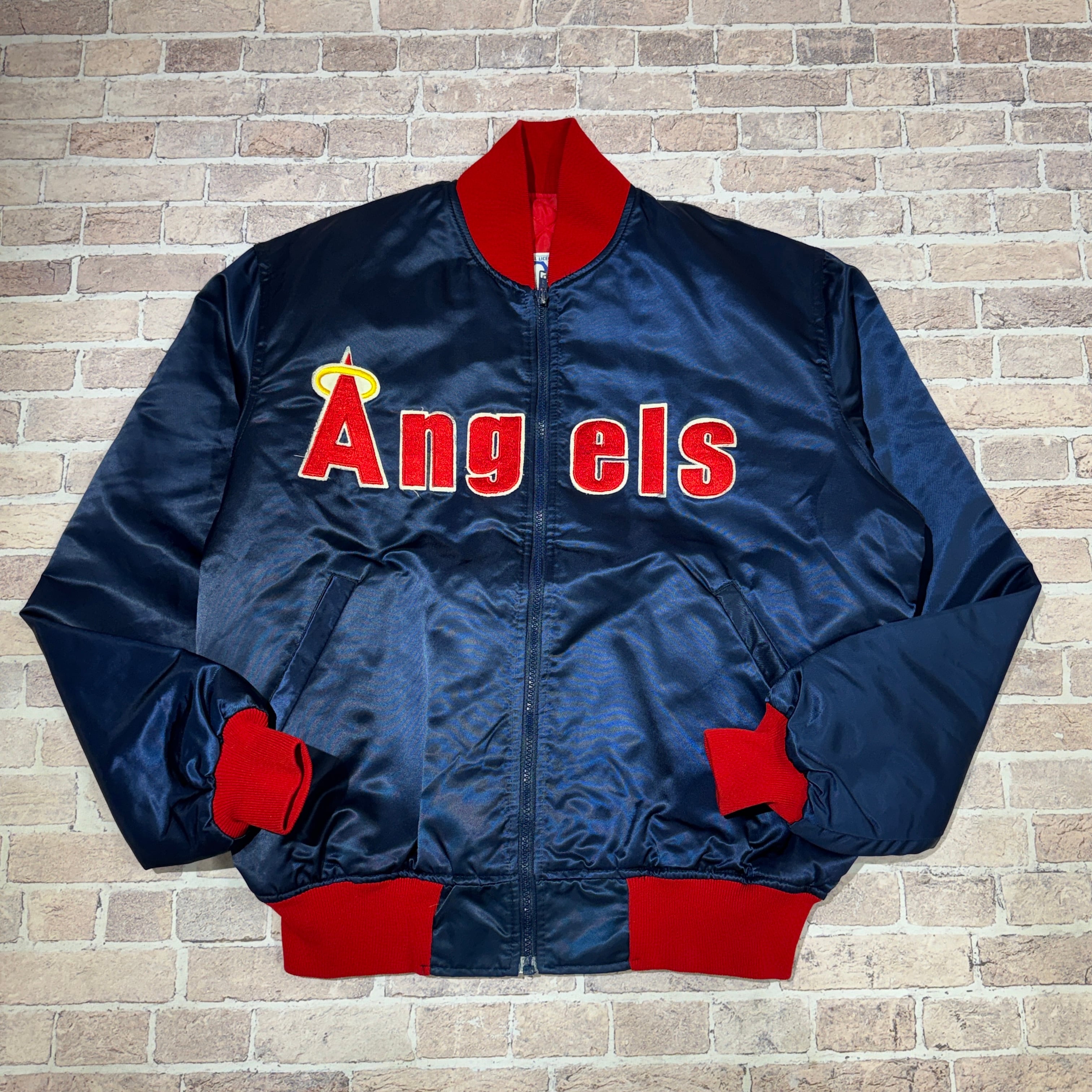 ヴィンテージMLB ANGELS スタジャン希少製品。 1980s MLB ANGELS STADIUM JACKET | safarionline