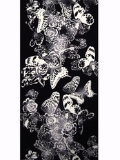【受注商品】RumiRockセオαゆかた「群蝶」　[A764]