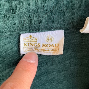 Vintage 70s loop collar shirt -Kings road-