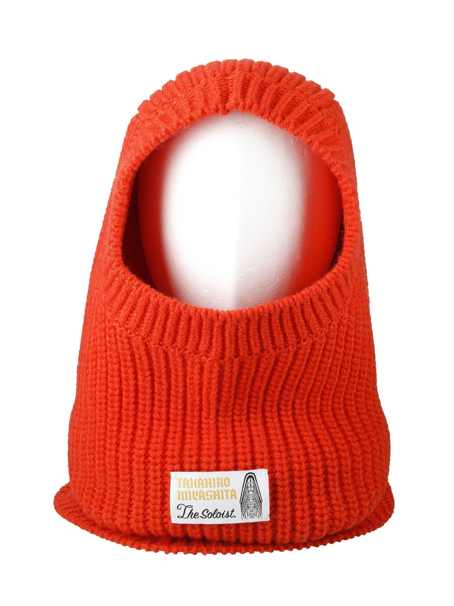 76%OFF!】 22aw ソロイスト aran pattern balaclava ブラック kids