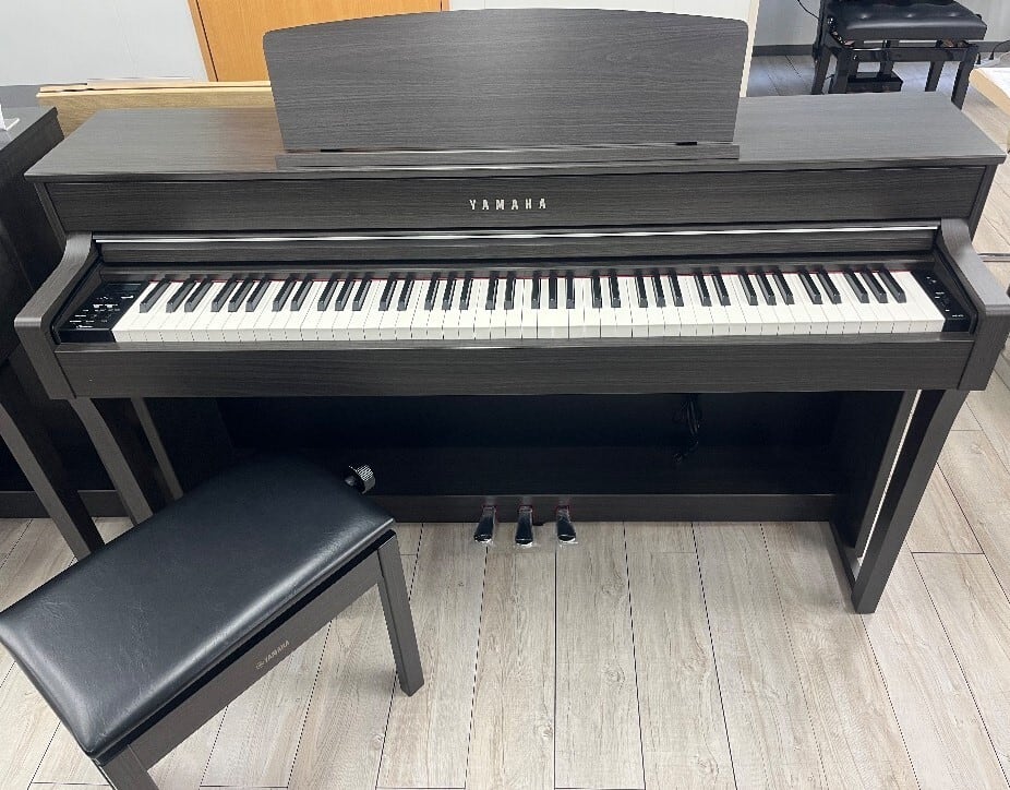 ★76024【電子ピアノ】YAMAHA CLP645DW 17年製