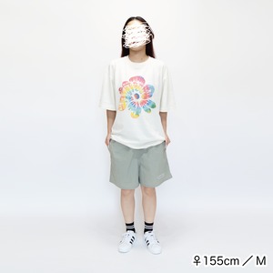 DAVRYU bubble Nylon SHORTS [ピスタチオ]