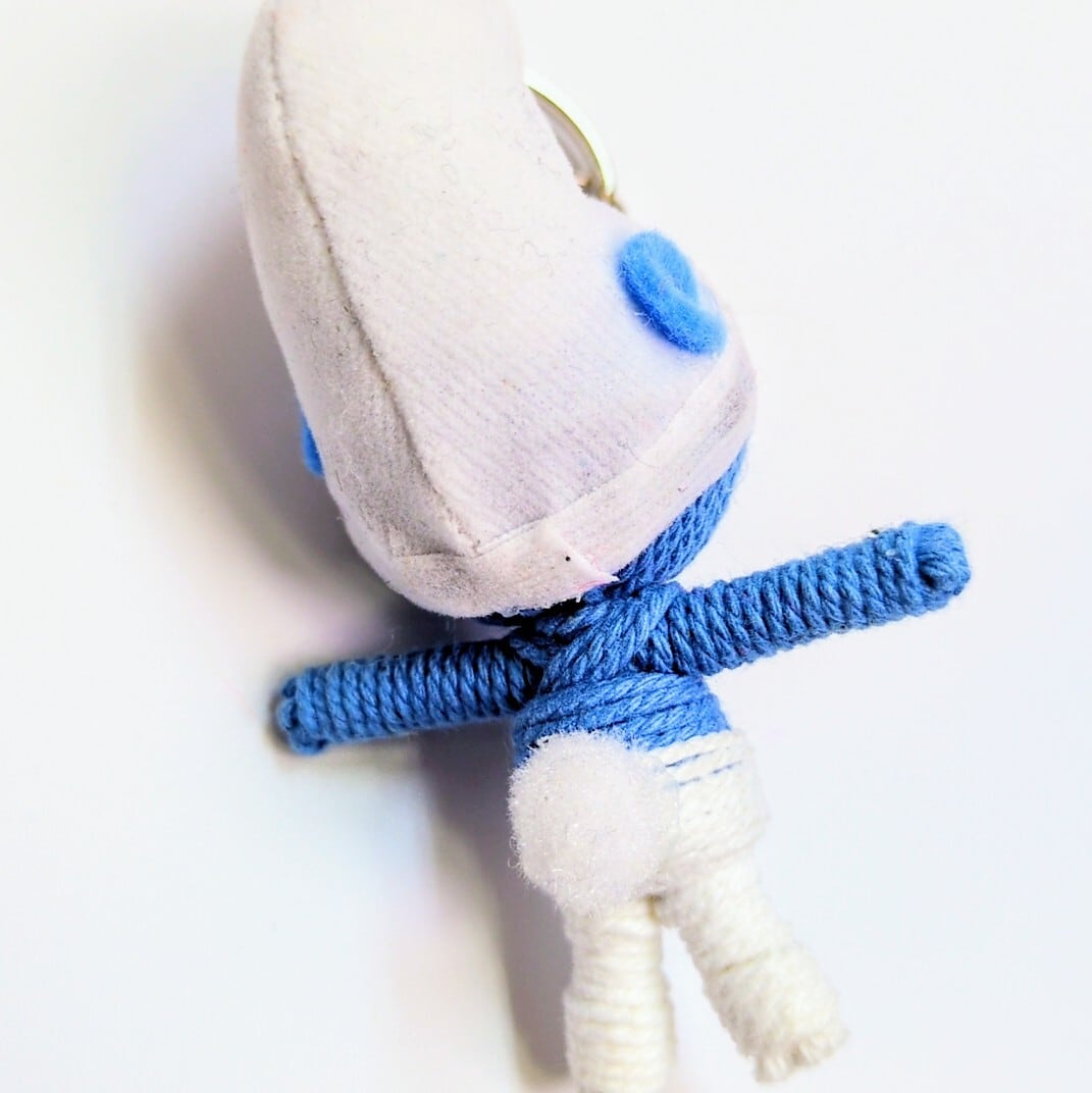 再入荷！【 Smurf ( スマーフ ) 】 Voodoo doll KeyHolder