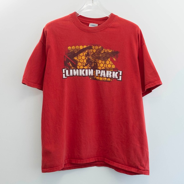 Linkin Park " Hybrid Theory Red " M&O XL 【E2-107】