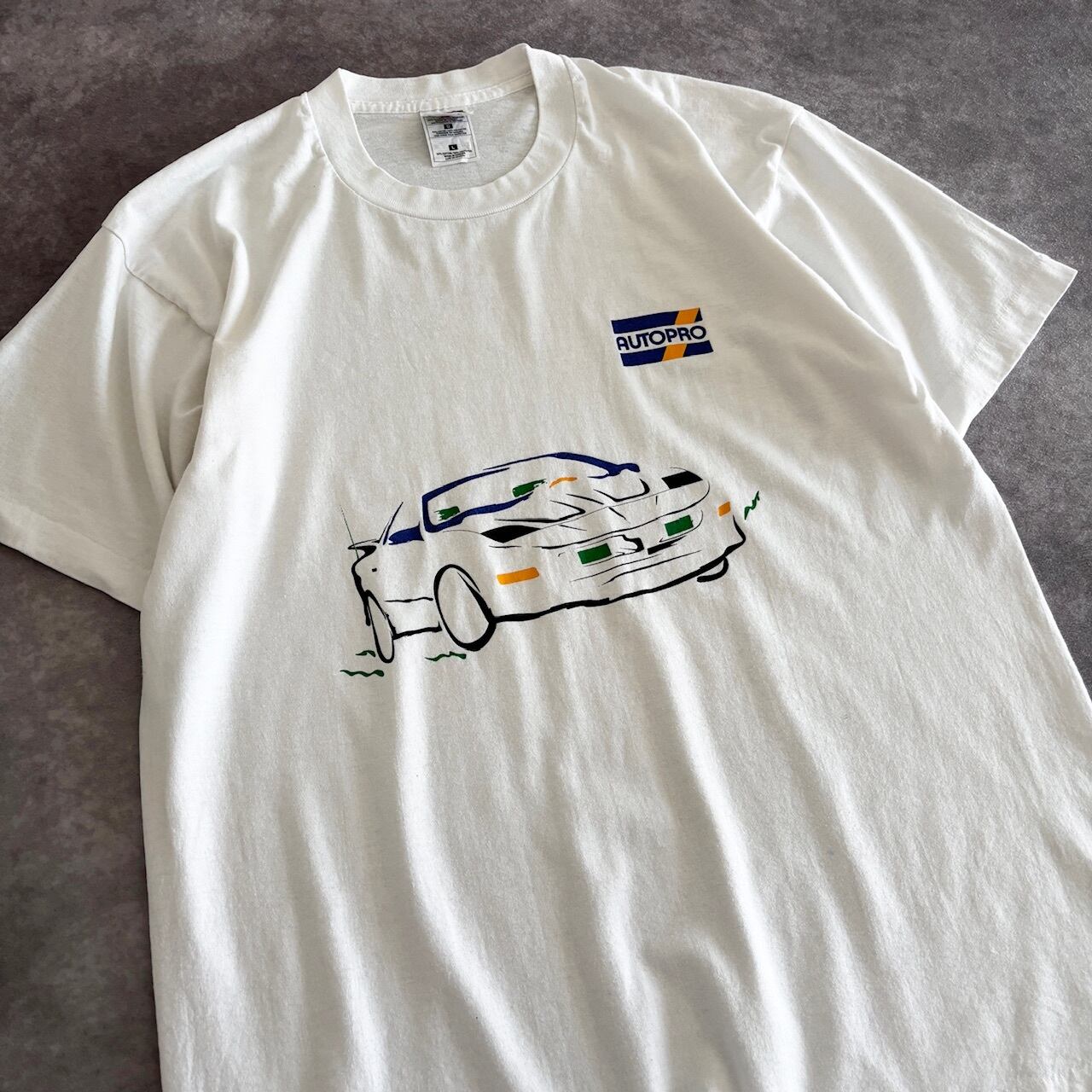 90s カナダ製 regular 企業 Tシャツ | DIZ