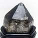 2.8Kg モリオン 黒水晶 原石 エレスチャル 台座付属 一点物 191-544