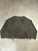 ALMOSTBLACK 24AW 長袖Tシャツ SAMPLE ダメージ加工