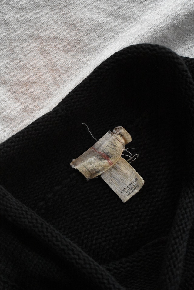 OK/90's "J.CREW" roll neck cotton knit