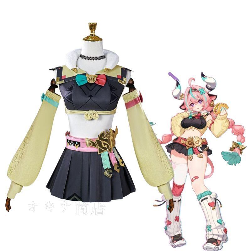 原神 ヴァレサ Varesa コスプレ衣装 同人服 『全アクセサリー、小物