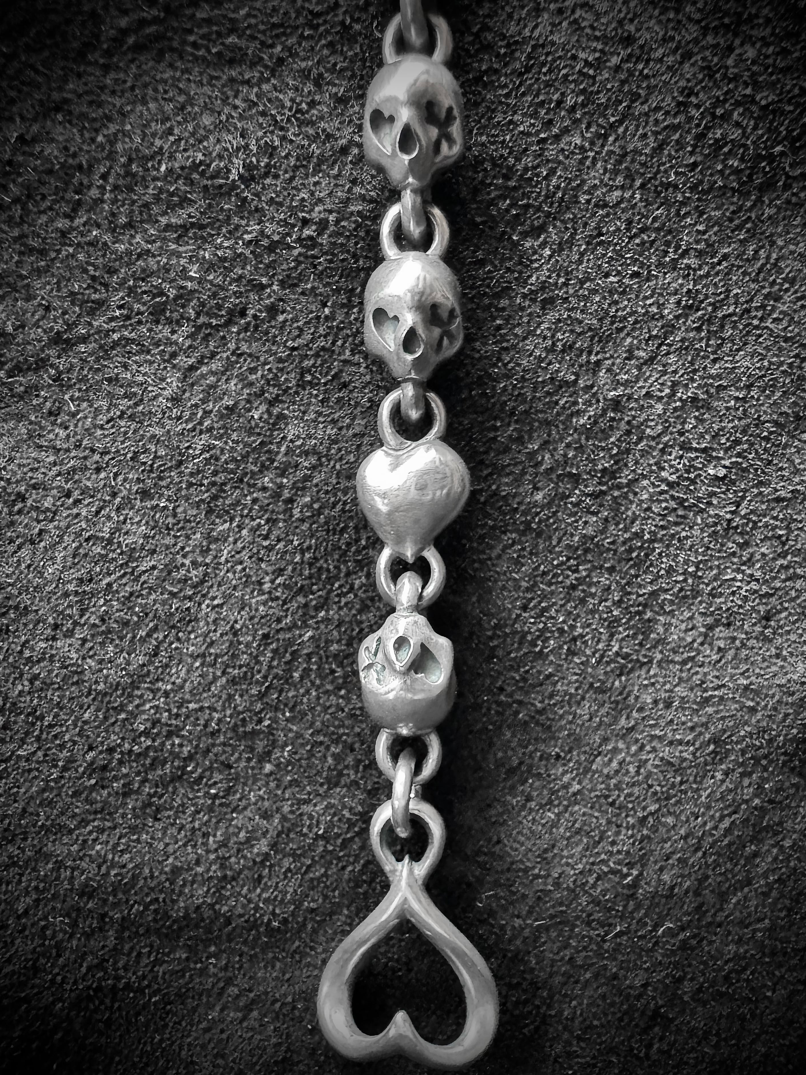 Rat Race】r.l.d（Rat Love Design） L.K.C Skull Bracelet L.K.C