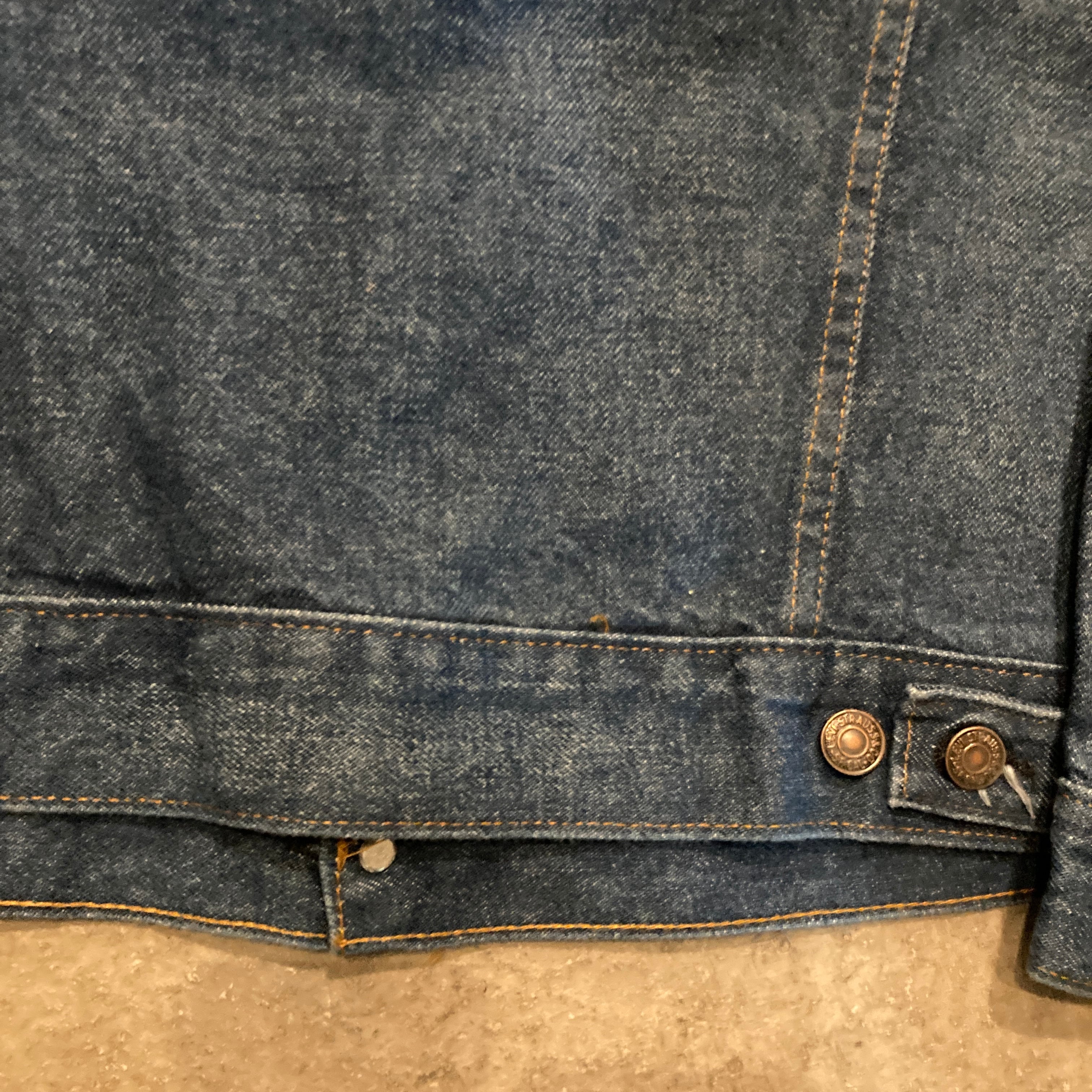 F461】80s Levi's 70505 small e size38 dead stock / 80年代製
