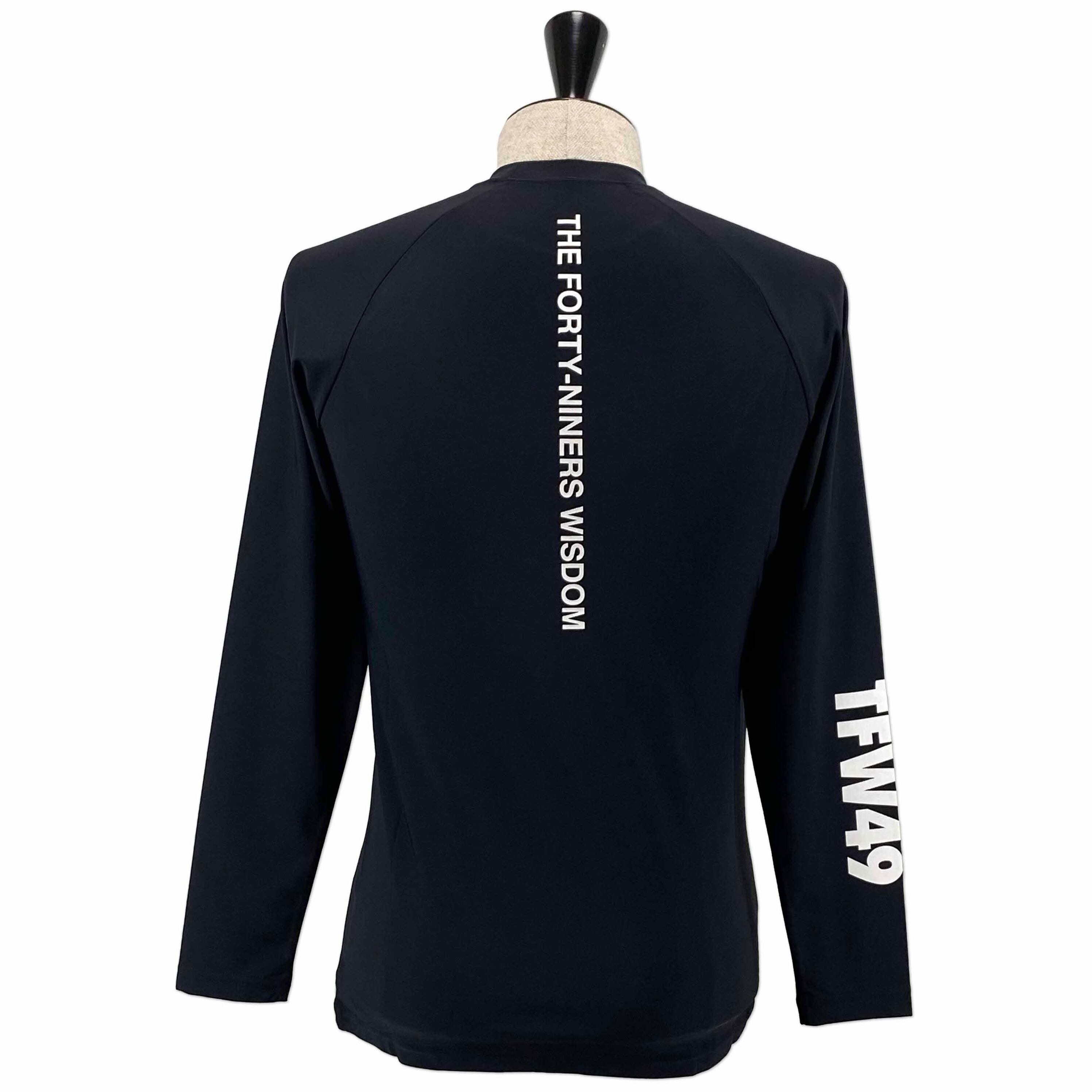 TFW49】《MEN'S》UV BACE LAYER L/S (BLACK) | Sandy GOLF