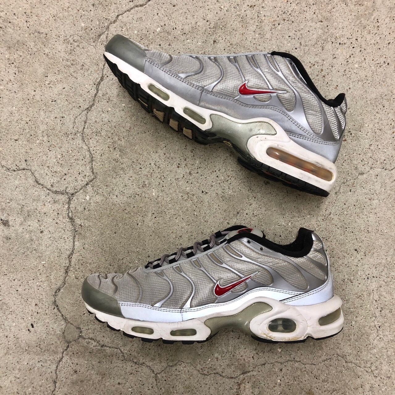 NIKE/AIR MAX PLUS QS/Metallic Silver/2016年製/28.0cm/エアマックス